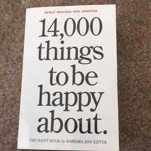 14,000 Things to be Happy About book